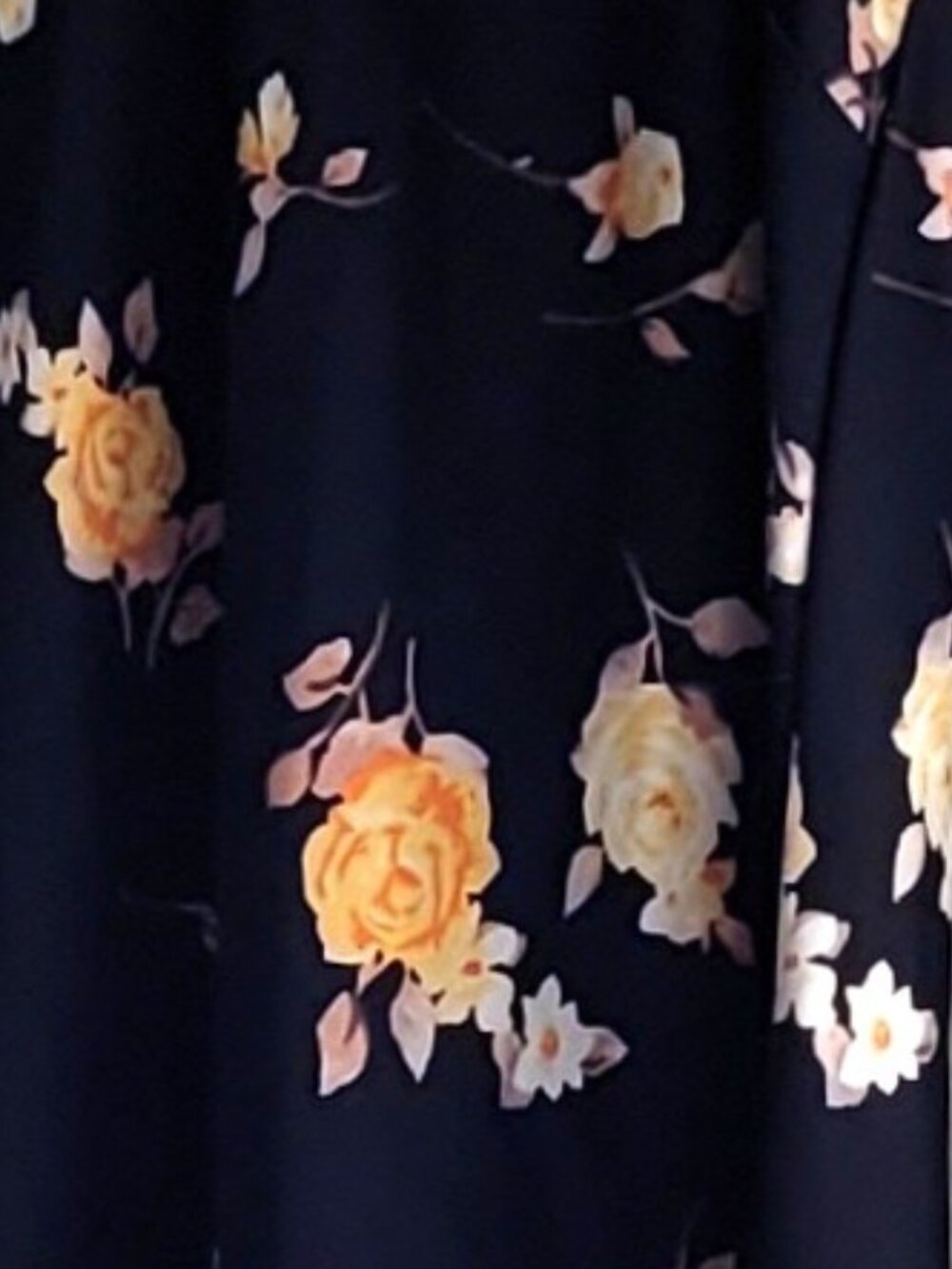 Silky Floral Slip Dress - Picture 2 of 5